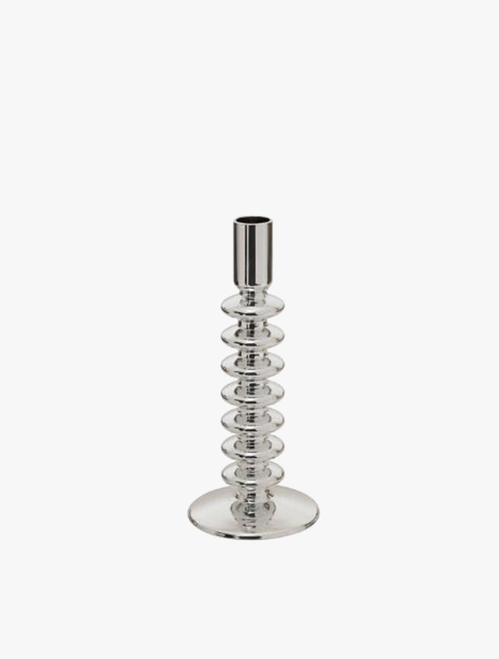ATMSPHRA SKY CANDLE HOLDER SILVER 21.5CM