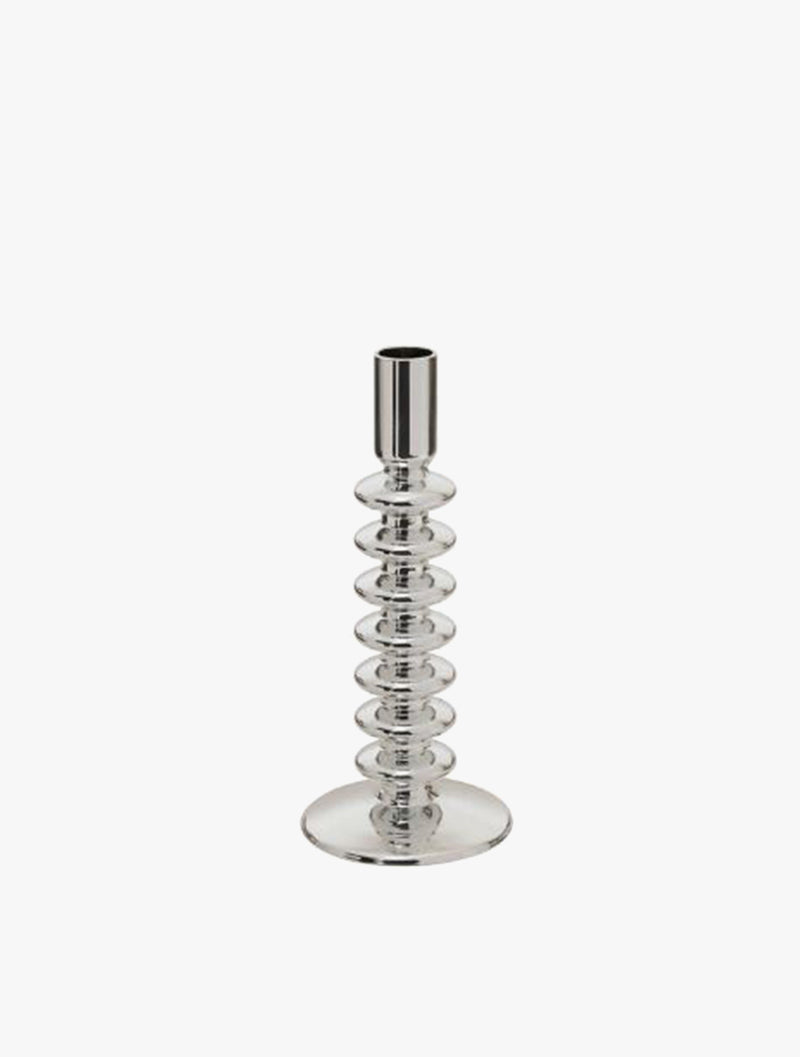 ATMSPHRA SKY CANDLE HOLDER SILVER 21.5CM