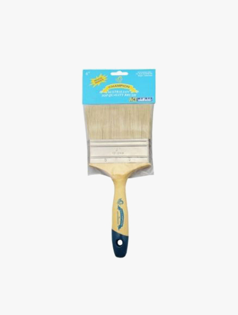 ACE OLDFIELDS PAINTBRUSH CHAMPION WHT 4"