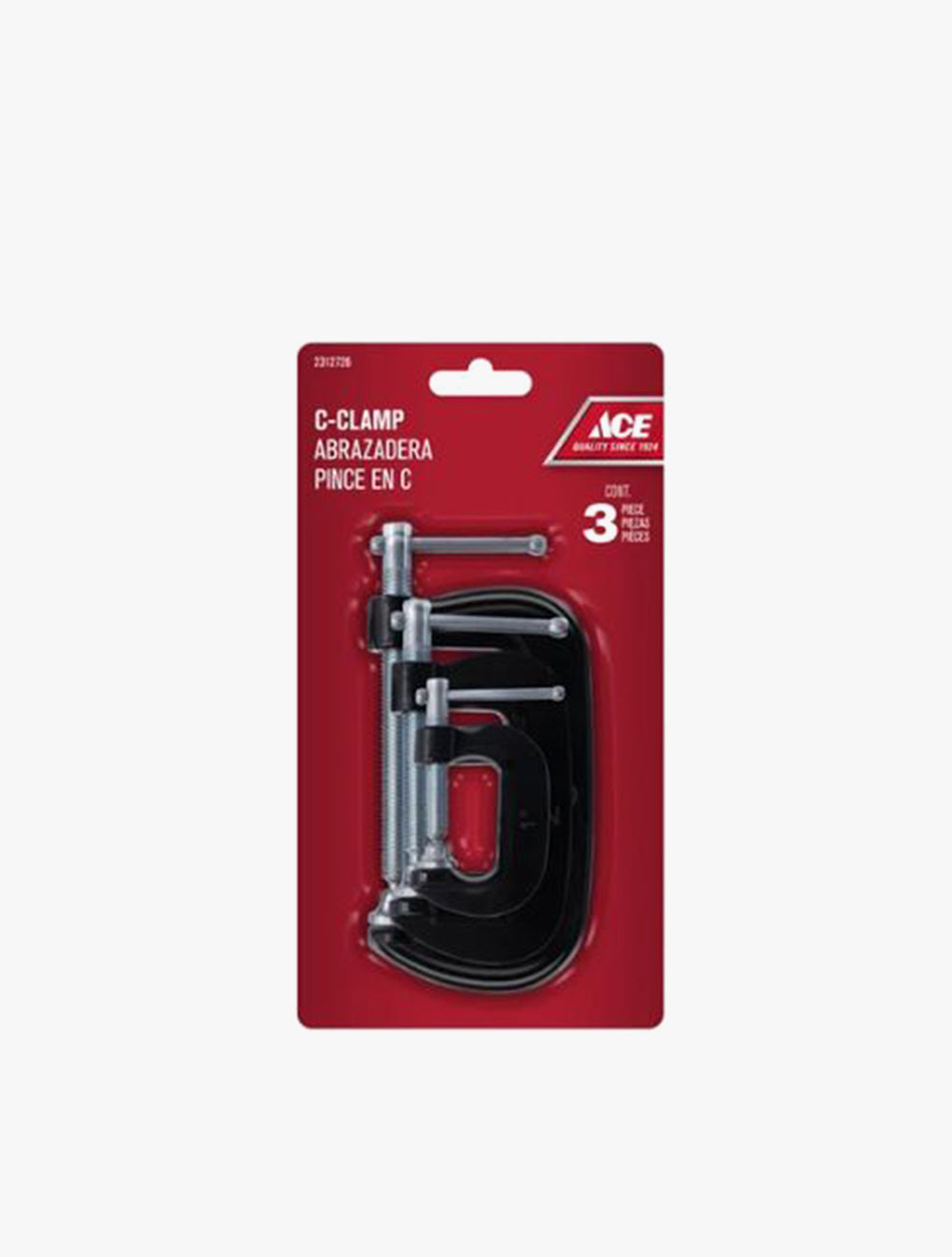 ACE C CLAMP SET 3 PC