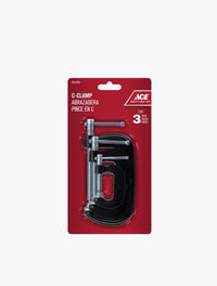 ACE C CLAMP SET 3 PC