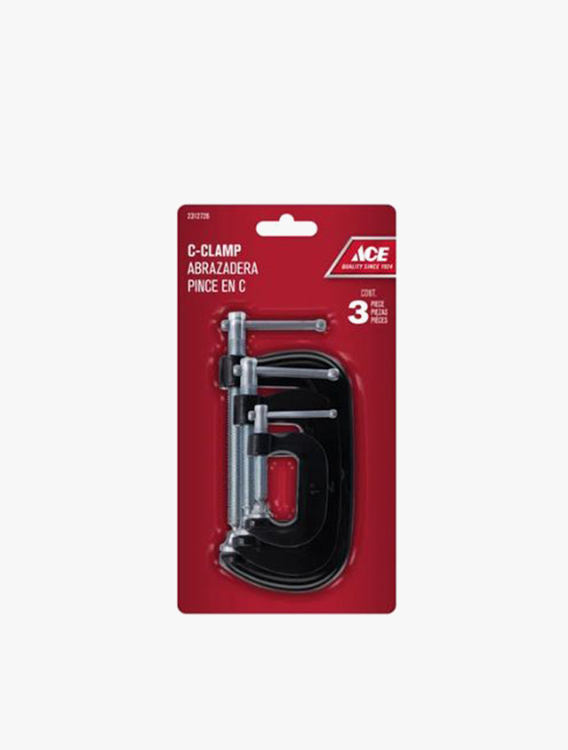 ACE C CLAMP SET 3 PC