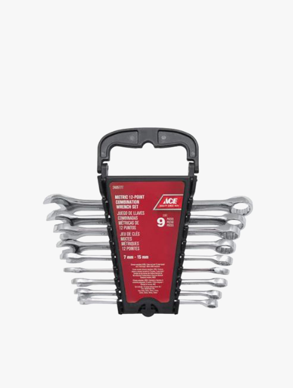 ACE COMBINATION WRENCH SET 7-15MM 9S