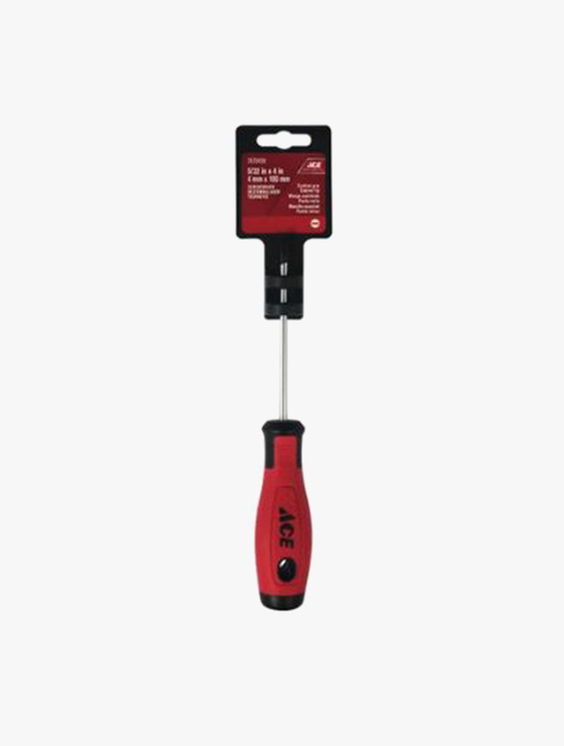 ACE SLOTTED CABINET SCREWDRIVER 4X100MM