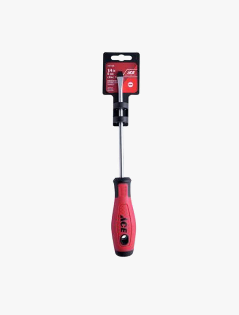 ACE SLOTTED TAPER SCREWDRIVER 6X150MM