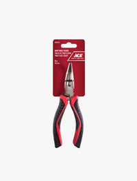 ACE BENT NOSE PLIERS TPR GRIP HNDLE 15CM