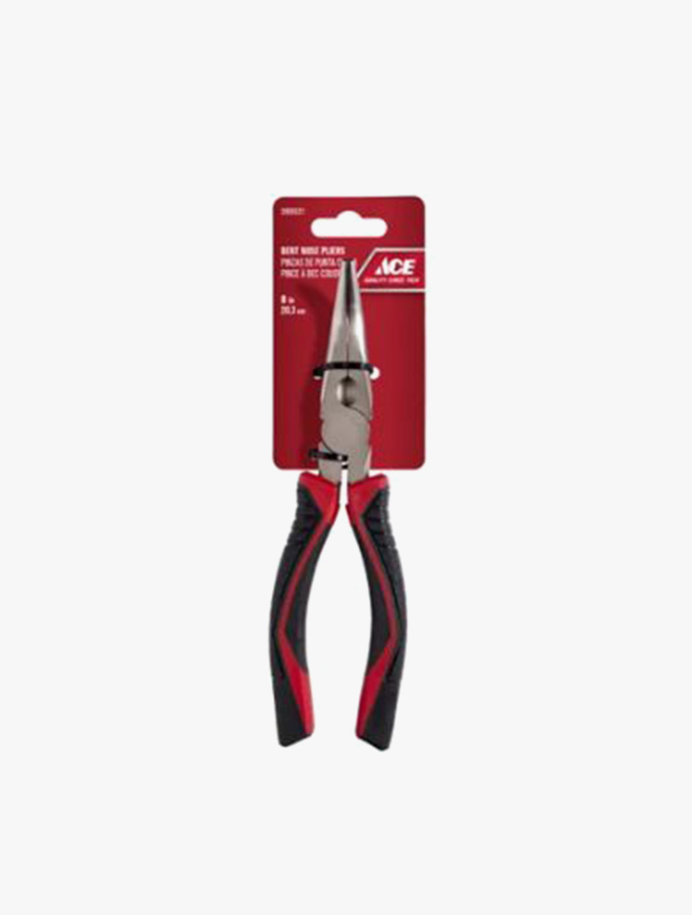 ACE BENT NOSE PLIERS TPR GRIP HNDLE 20CM