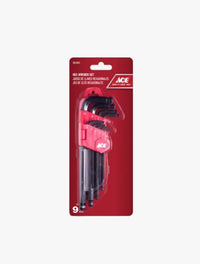 ACE L TYPE HEX WRENCH SET 1.5-10MM 9S