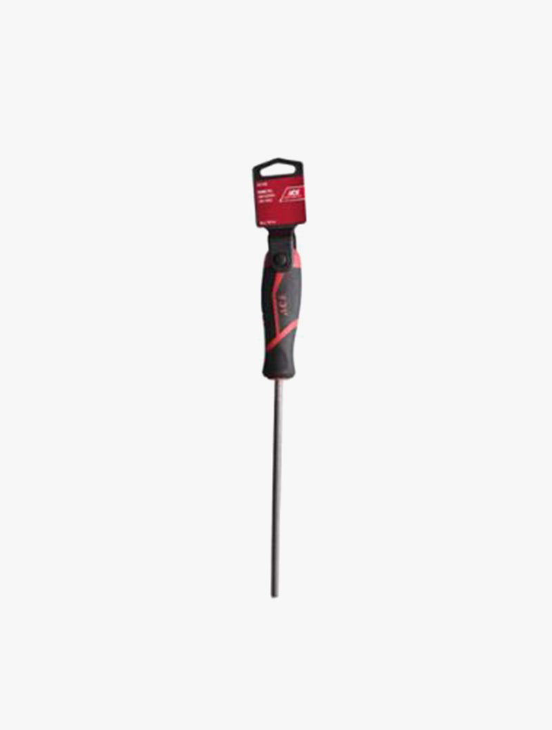 ACE ROUND FILE SECOND CUT TPR GRIP 203MM