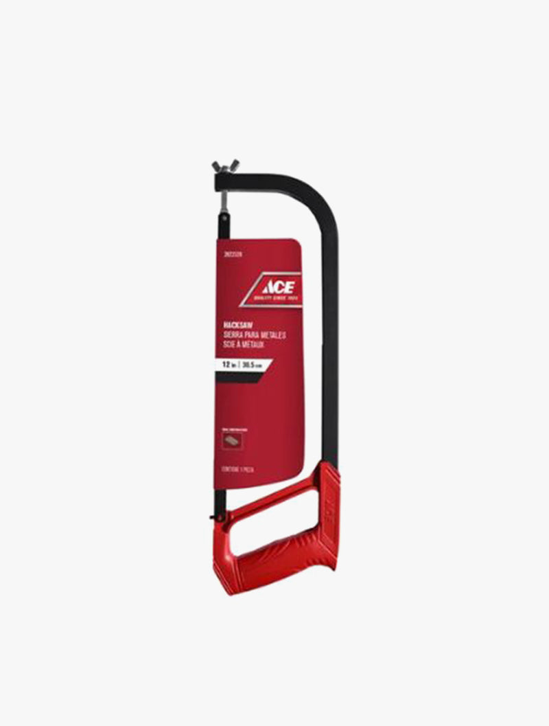 ACE HACKSAW 24TPI STEEL HANDLE 305MM