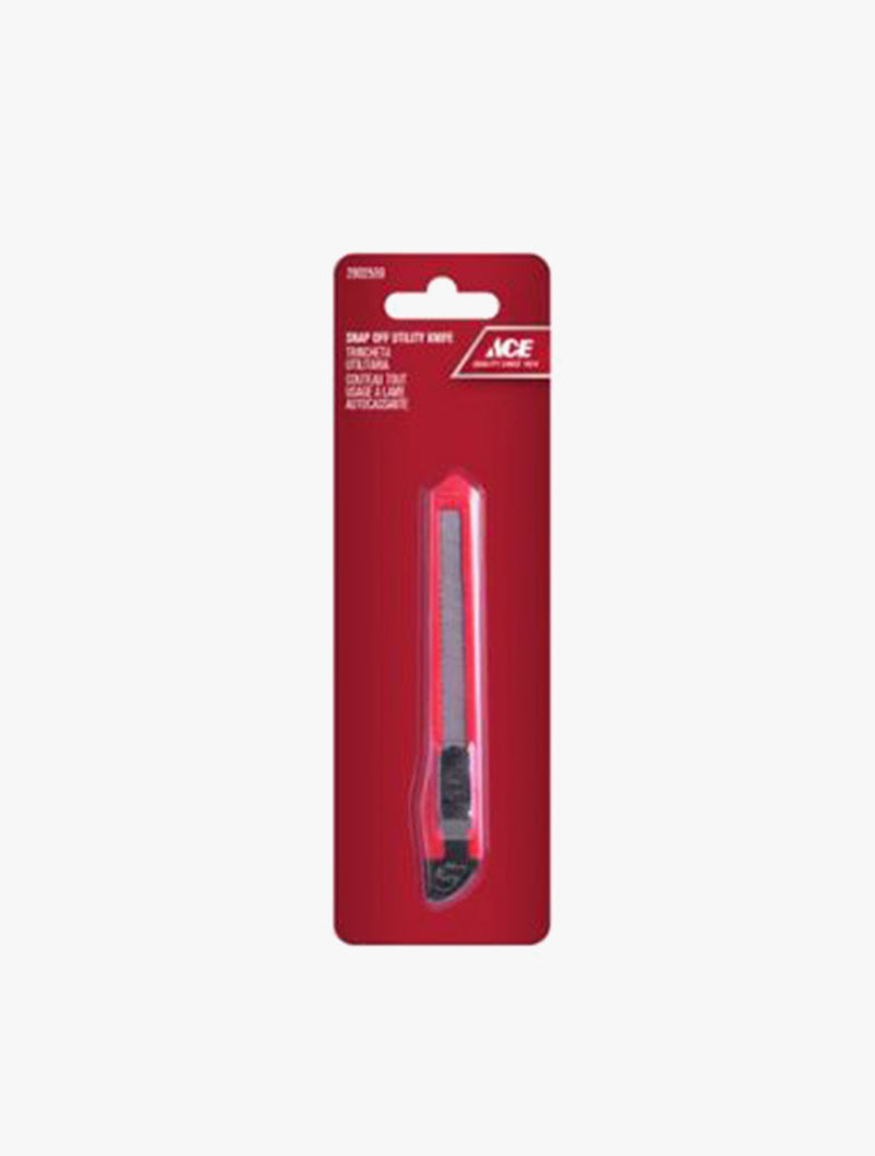 ACE UTILITY KNIFE PS SNAP OFF 9MM