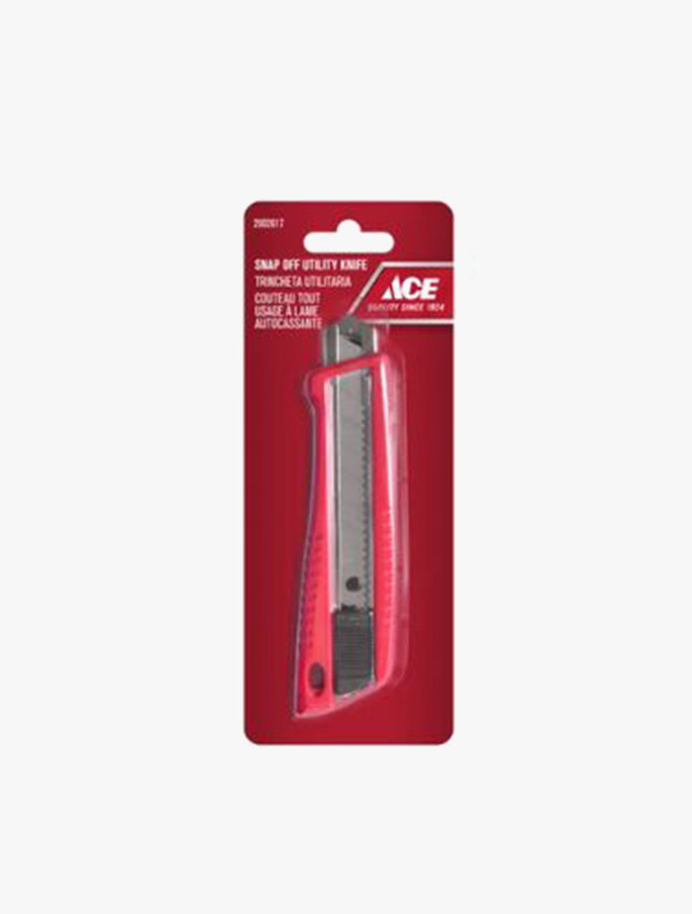 ACE UTILITY KNIFE CARB STL SNAP OFF 18MM