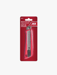 ACE UTILITY KNIFE CARB STL SNAP OFF 18MM