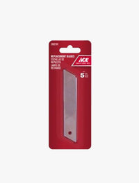 ACE REPLACEMENT BLADE CARBN STL 18MM 5S