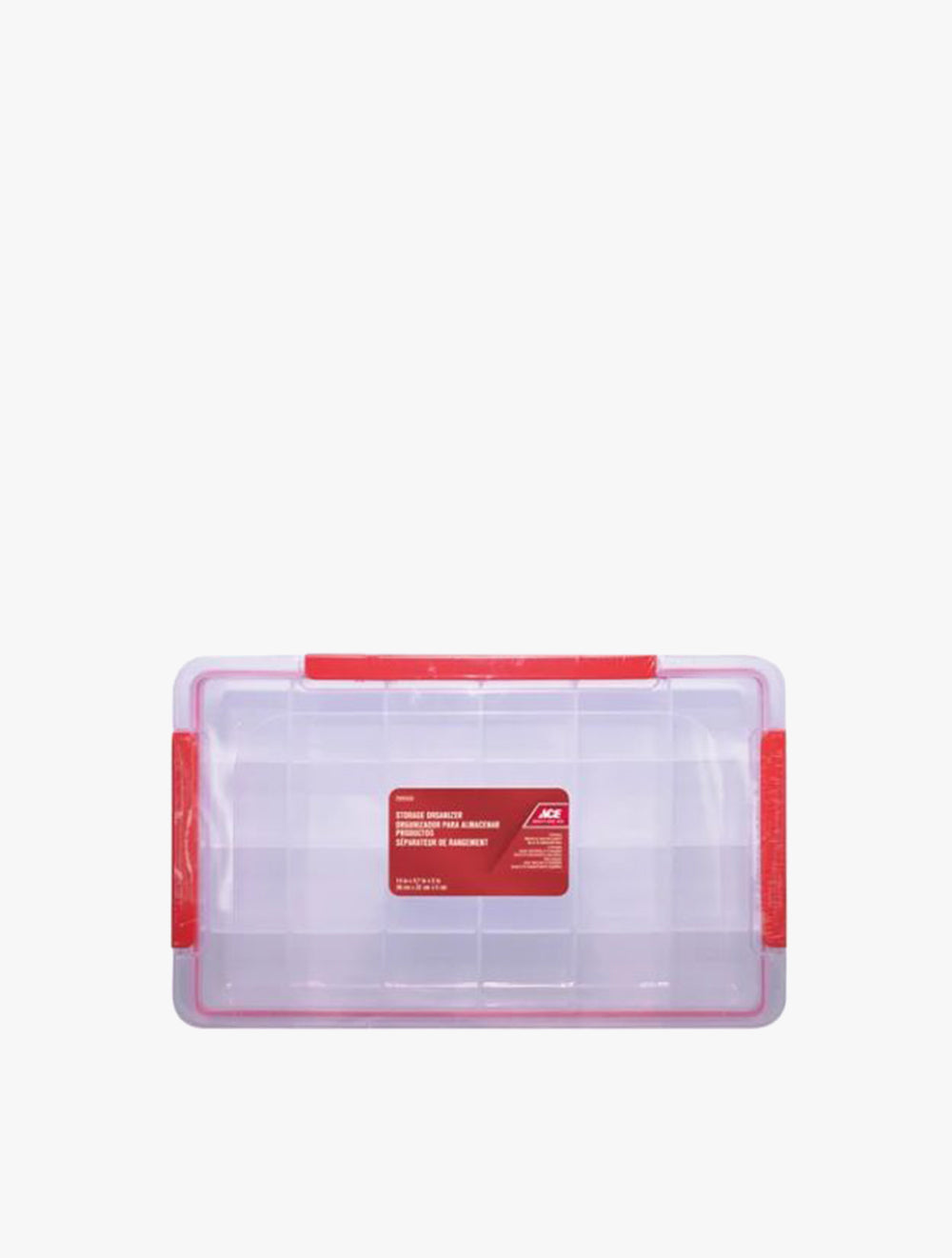 ACE STORAGE BOX CLEAR 360X220MM