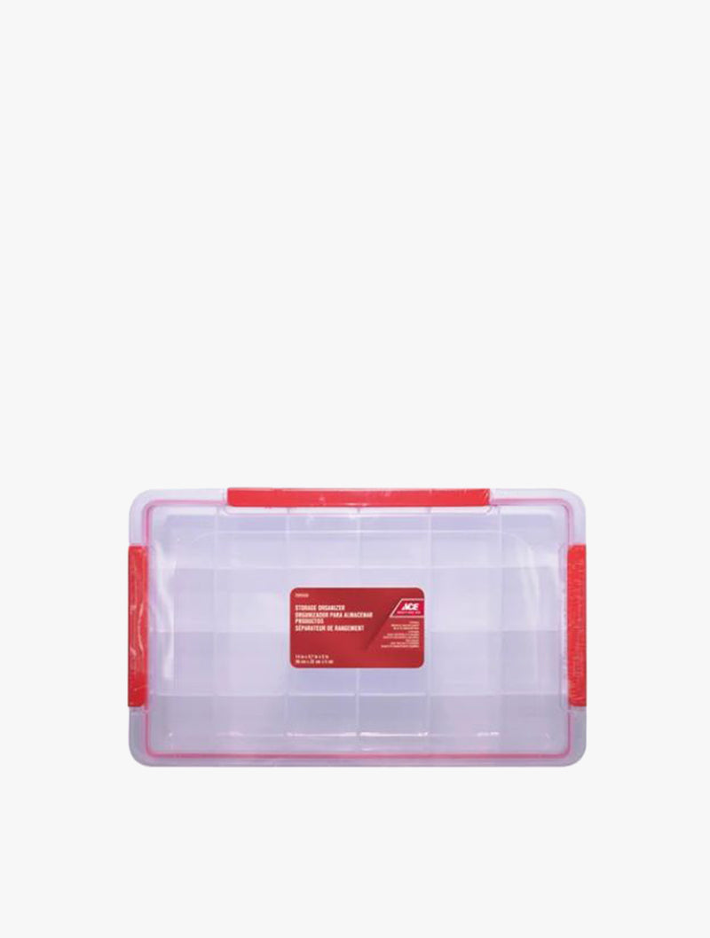 ACE STORAGE BOX CLEAR 360X220MM