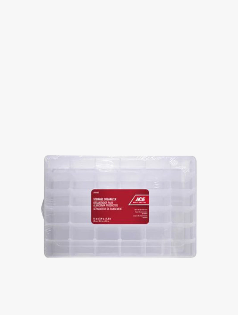 ACE STORAGE BOX CLEAR 290X188MM