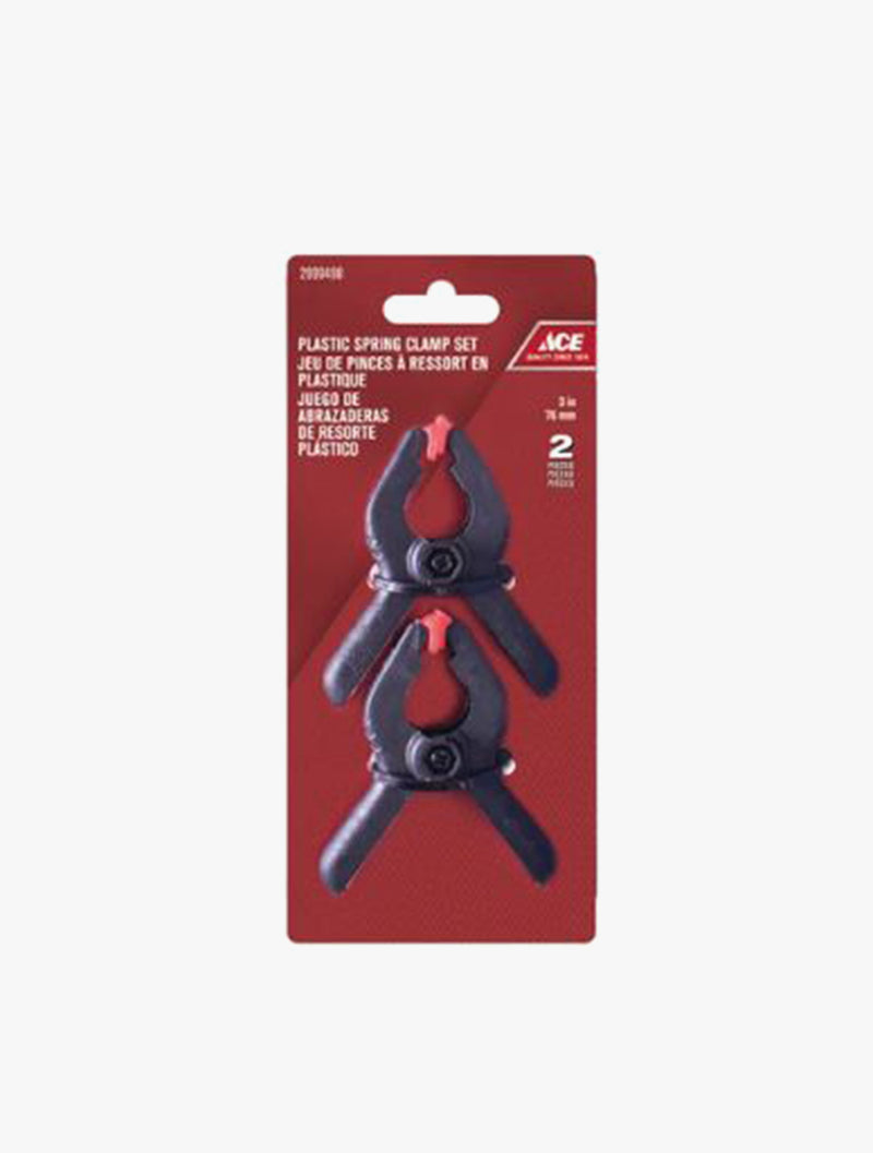 ACE PLASTIC SPRING CLAMP 76MM 2S