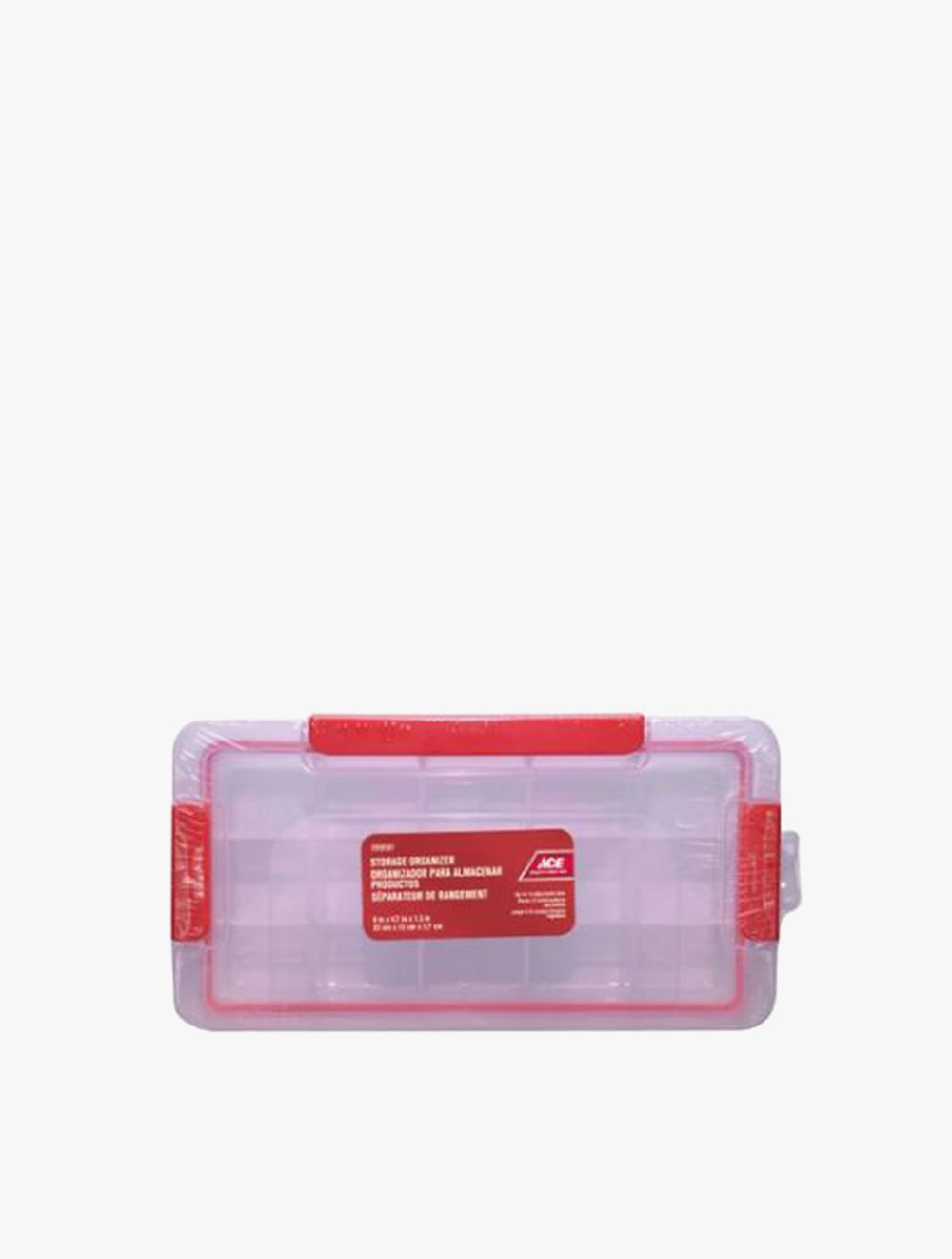 ACE STORAGE BOX CLEAR 230X120MM