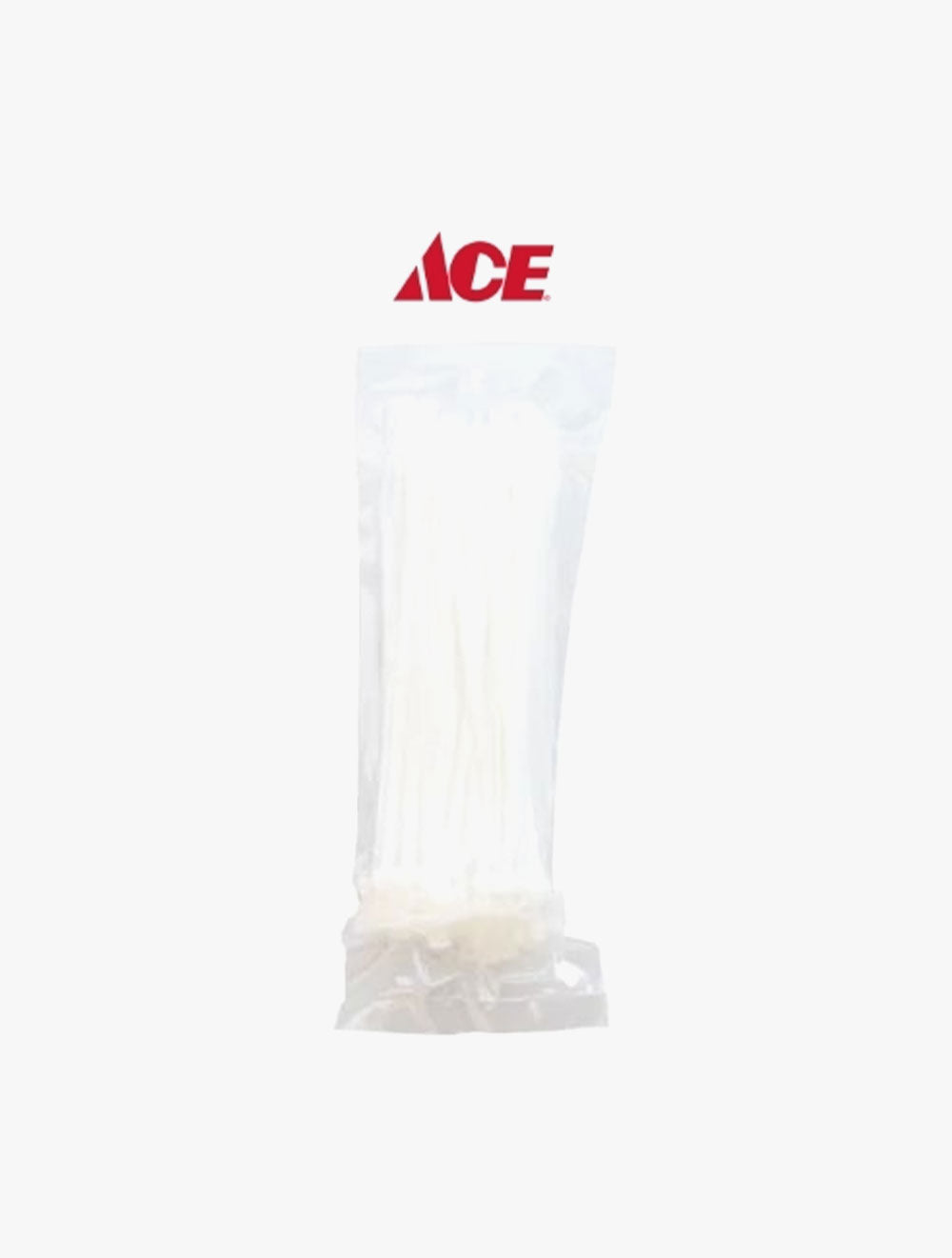 ACE CABLE TIES WHITE 20.31CM 75LB 100S