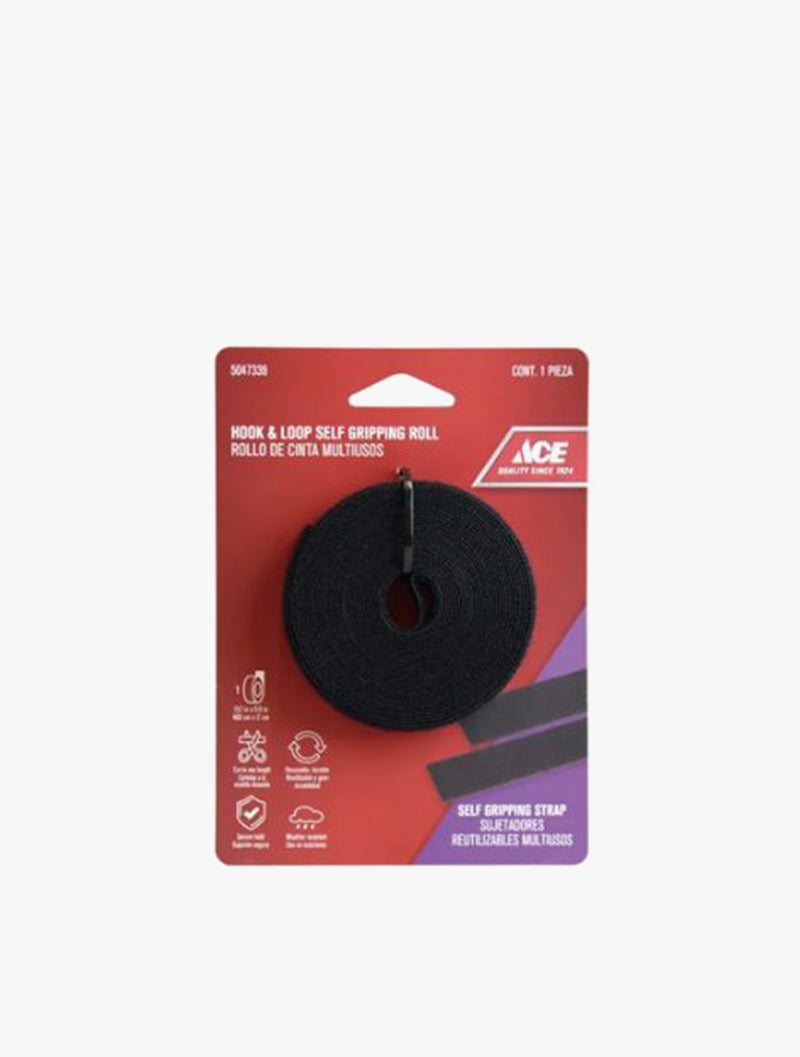ACE SELF GRIP ROLL BLACK 400CM