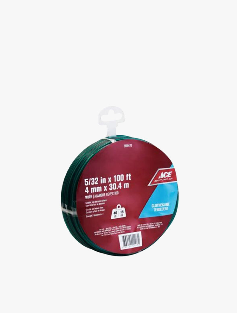 ACE WIRE CLOTHESLINE 0.40CM X 30.48M
