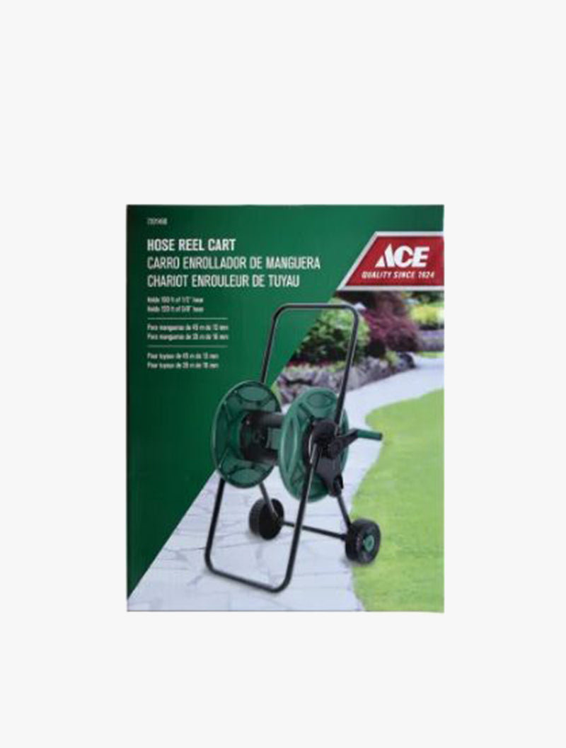 ACE PLASTIC HOSE REEL CART WITH WHEELS