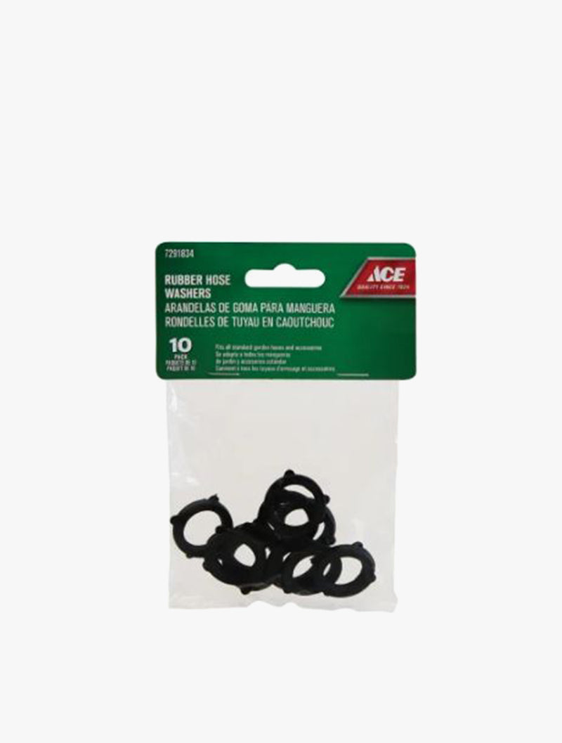 ACE HOSE WASHERS RUBBER 10PK