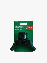 ACE HOSE Y CONNECTOR W/DUAL ADJUST PLSTC