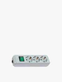 BRENNENSTUHL ECO EXT SOCK 3WAY PTC 1,5M