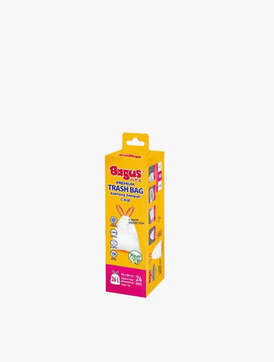 BAGUS TRASHBAG DRAWSTRING 60X80CM 24S
