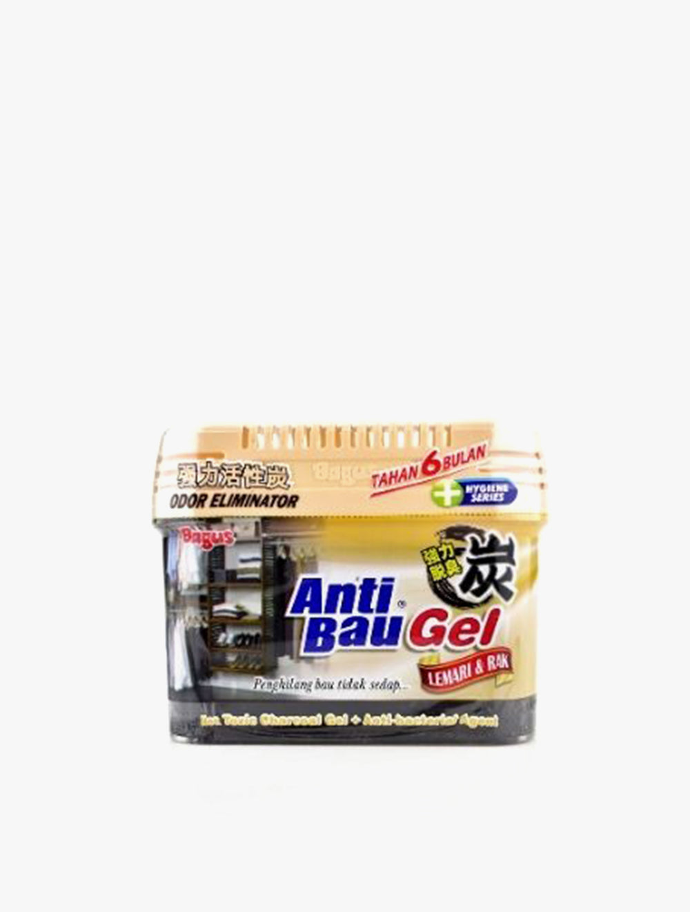 BAGUS ANTIBAU GEL LEMARI RAK W20320 180G