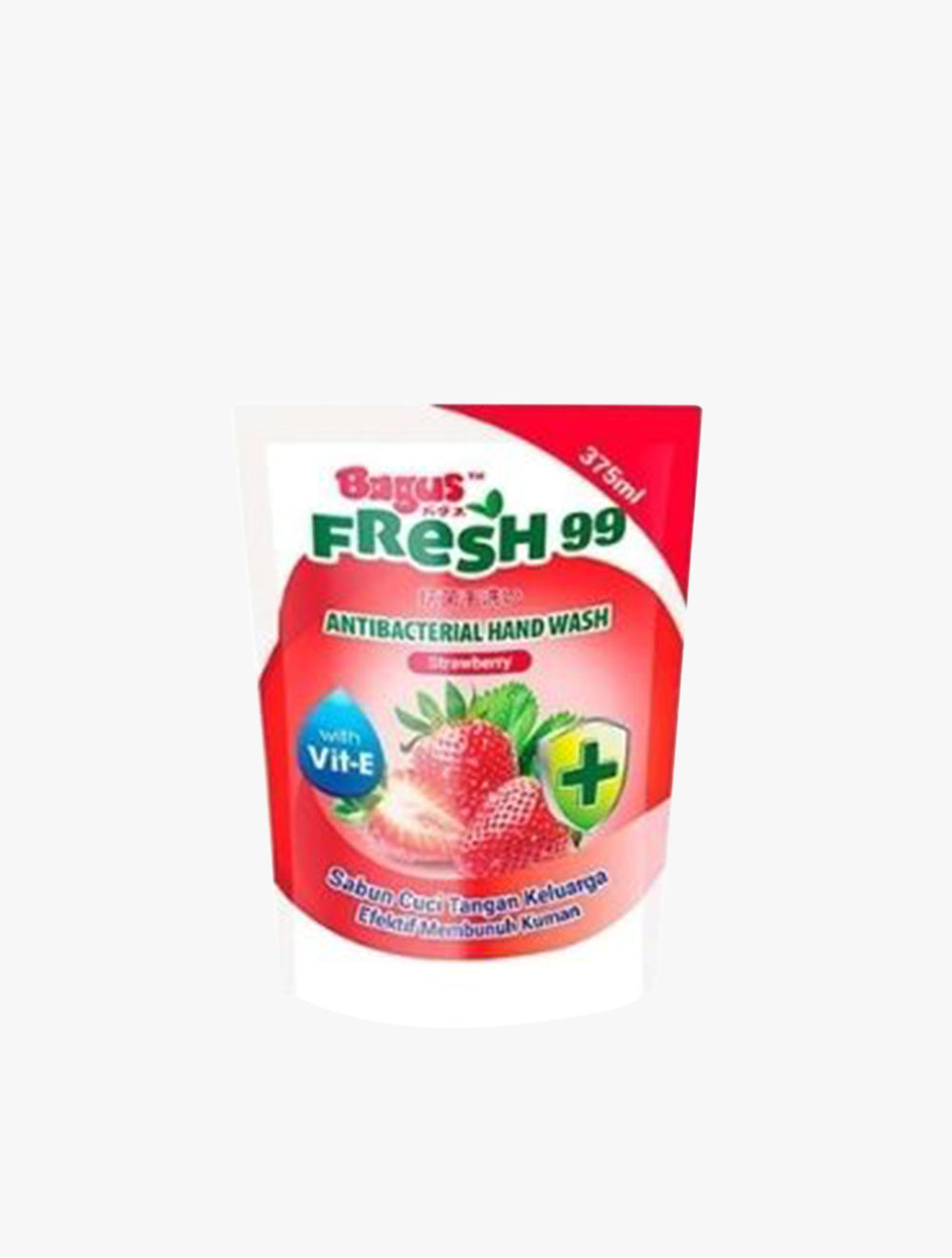 BAGUS FRESH99 HNDSOAP PCH STRWBRRY 375ML