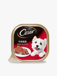 CESAR TRAY BEEF LIVER 100G