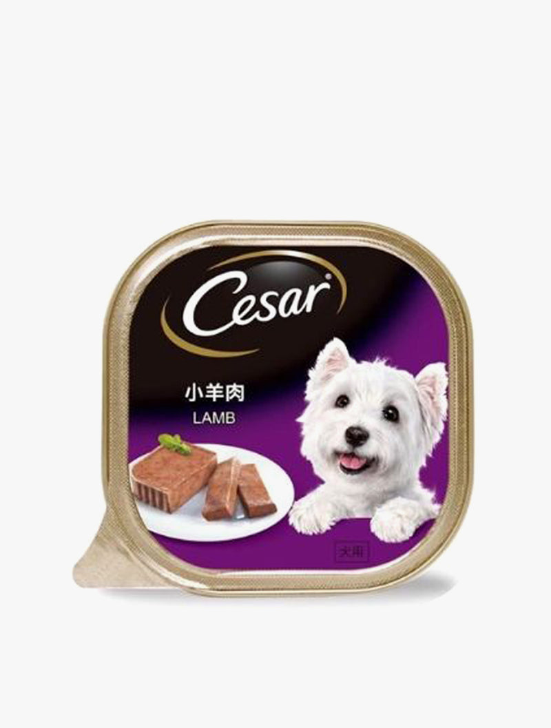 CESAR TRAY LAMB 100G