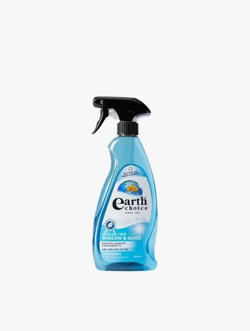 EARTH CHOICE WINDOW CLEANER LIQUID 600ML