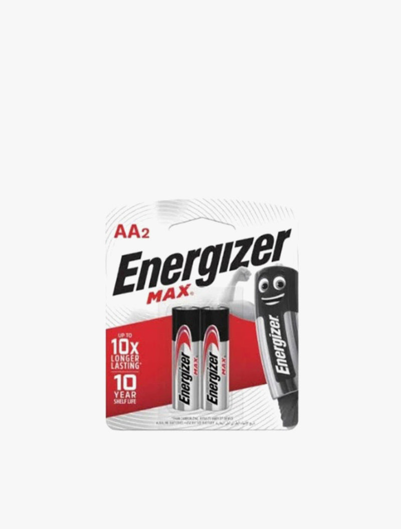 ENERGIZER BATT ALKLN MAX E91 AA BP2 2S