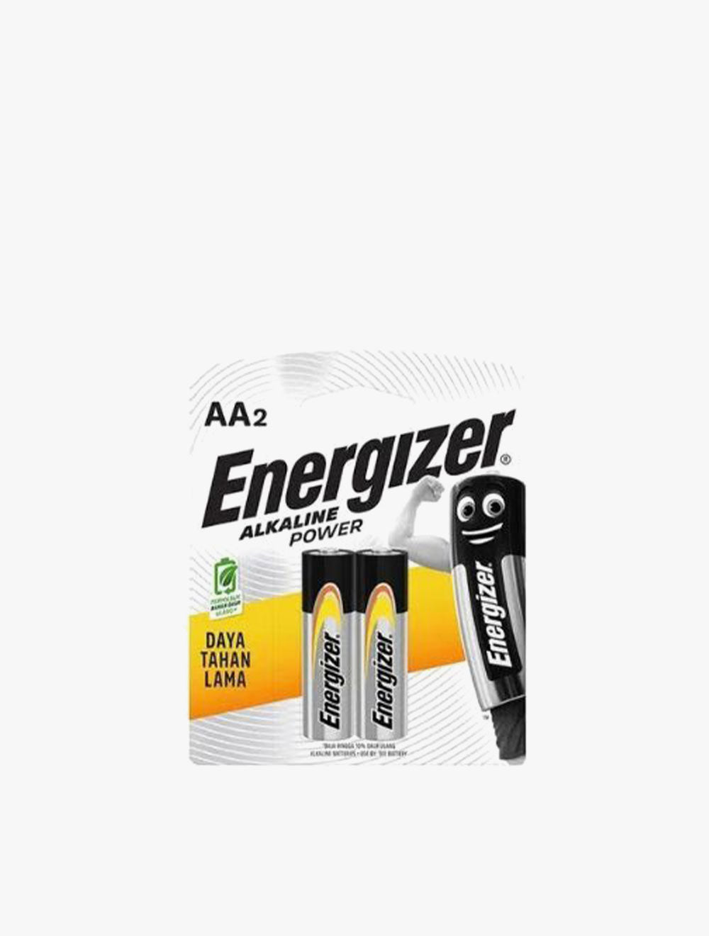 ENERGIZER BATT ALKLN POWER AA 2S