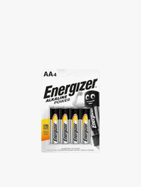 ENERGIZER BATT ALKLN POWER AA 4S