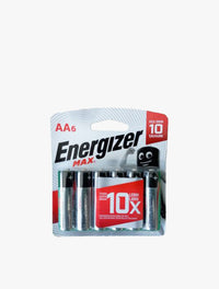 ENERGIZER BATTERIES ALKLN MAX E91 AA 6S
