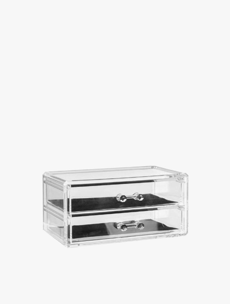 5FIVE SELENA 2 DRAWER JWL BOX ACRYLIC M