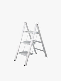 HASEGAWA ALU SLIM LADDER 3STEP SJ-3D(WH)