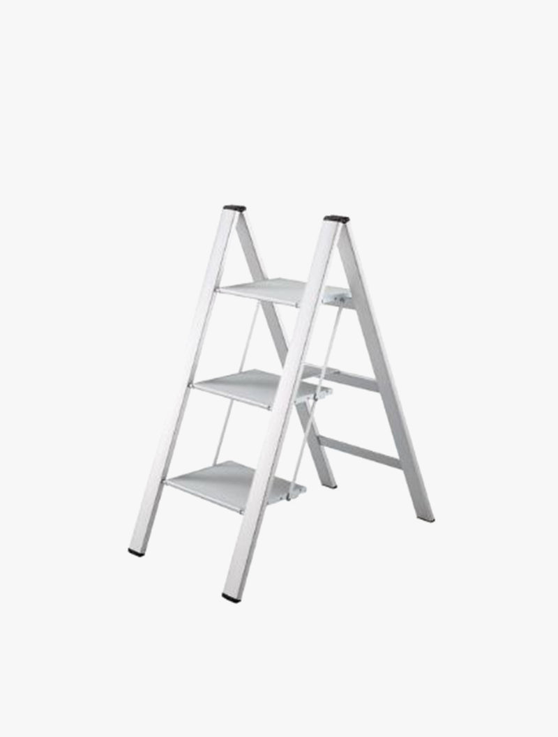 HASEGAWA ALU SLIM LADDER 3STEP SJ-3D(WH)