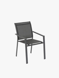 HESP ESSENTIA FOLD CHAIR ALUM GRPHTE 4S