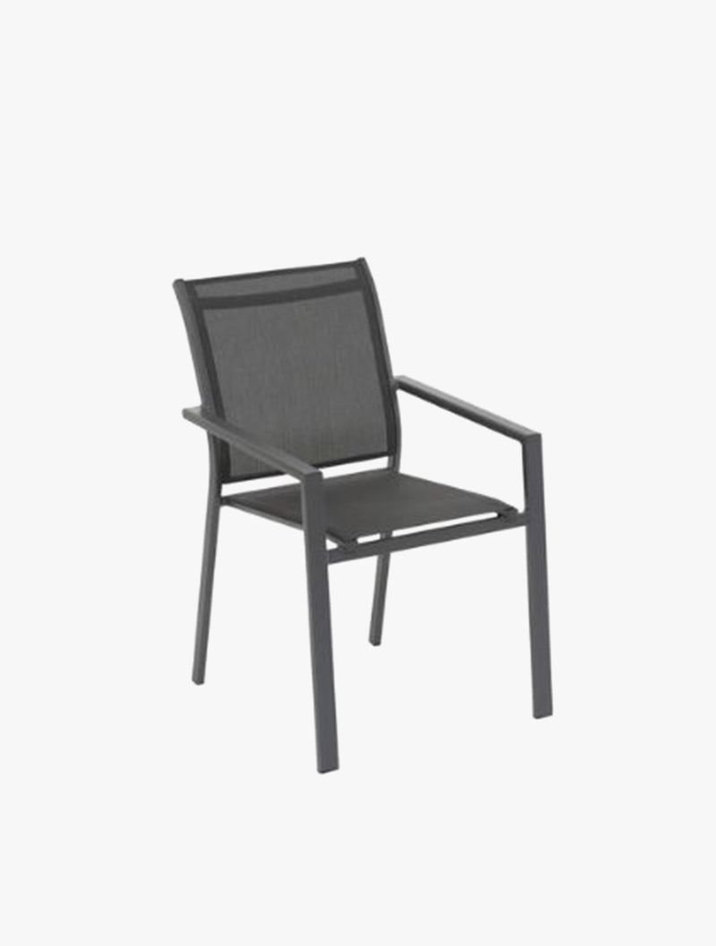 HESP ESSENTIA FOLD CHAIR ALUM GRPHTE 4S