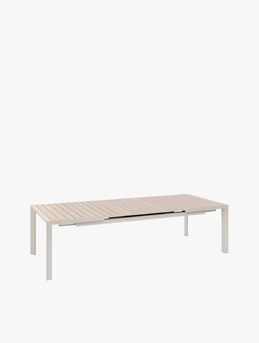 HESP PIAZZA SLIDE EXT TABLE 8SEAT CLAY