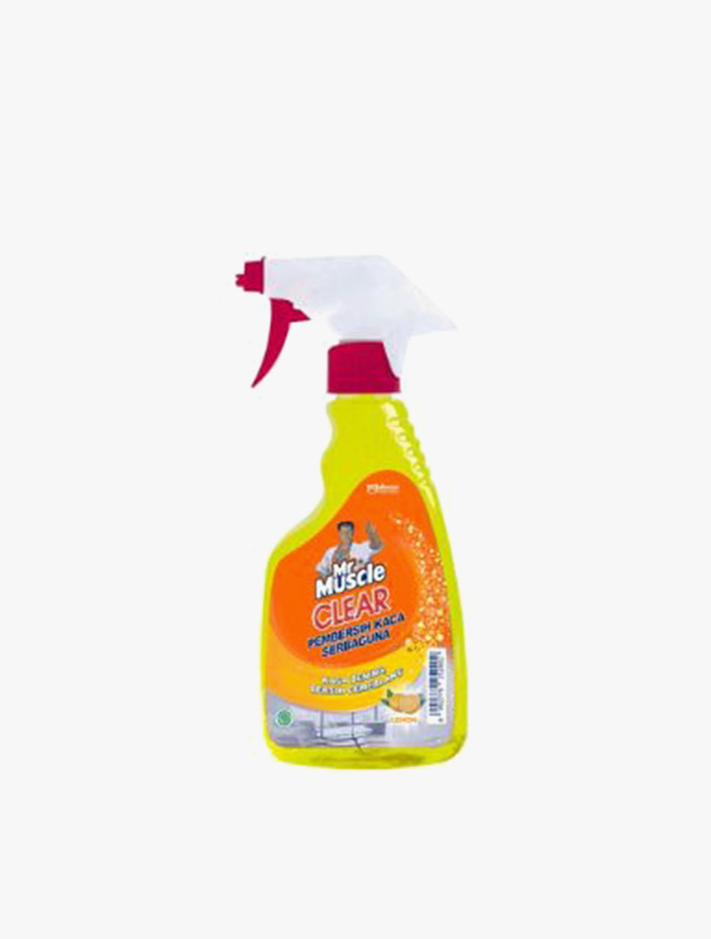 MR.MUSCLE CLEAR GLASS LEMON PUMP 500 ML