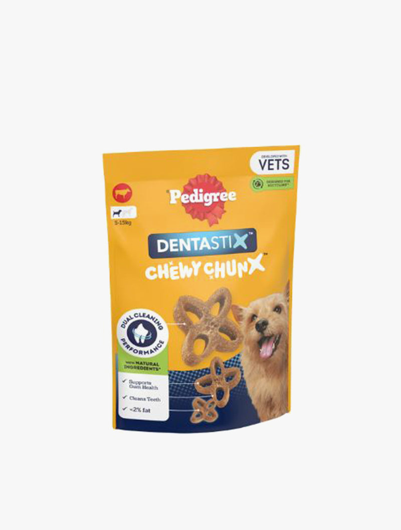 PED TREAT DENTASTICK CHEWY CHUNX MINI68G