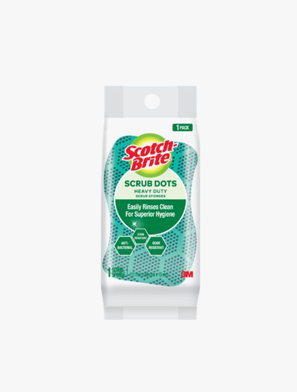 3M SCOTCH-BRITE SCRUBDOTS HD PK1
