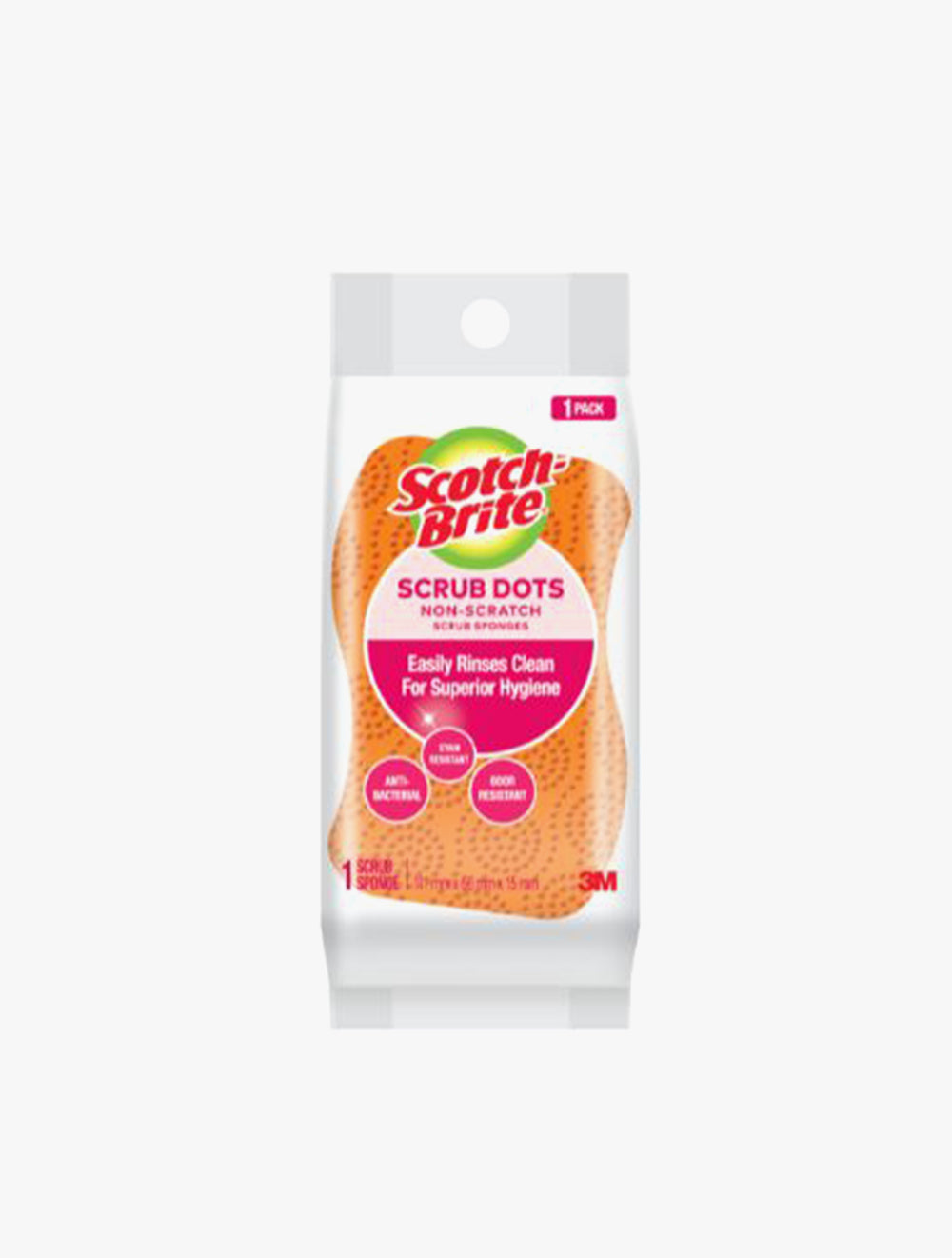 3M SCOTCH-BRITE SCRUBDOTS NS PK1